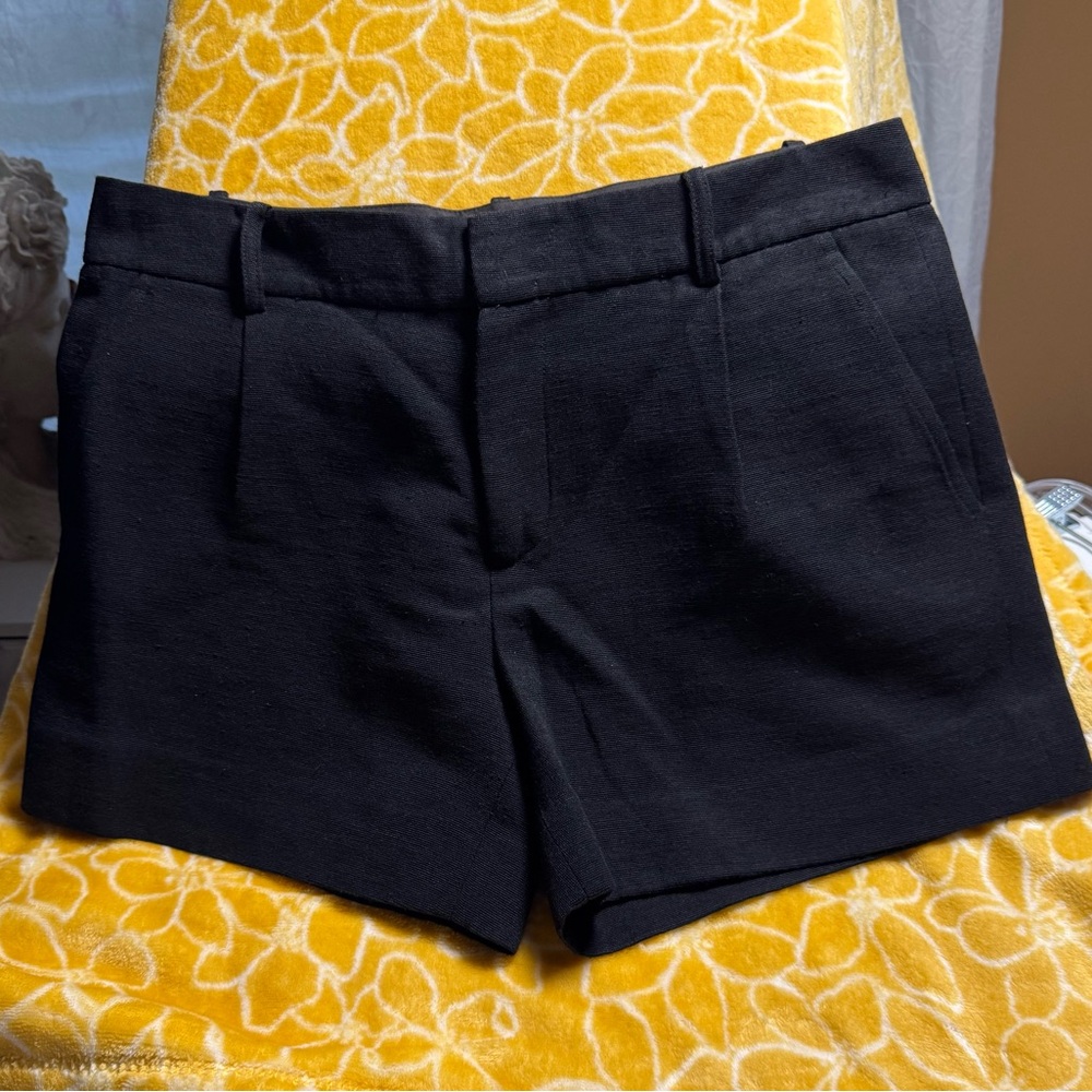 Vince Black High-Waist Tailored Shorts women’s shorts Size 4